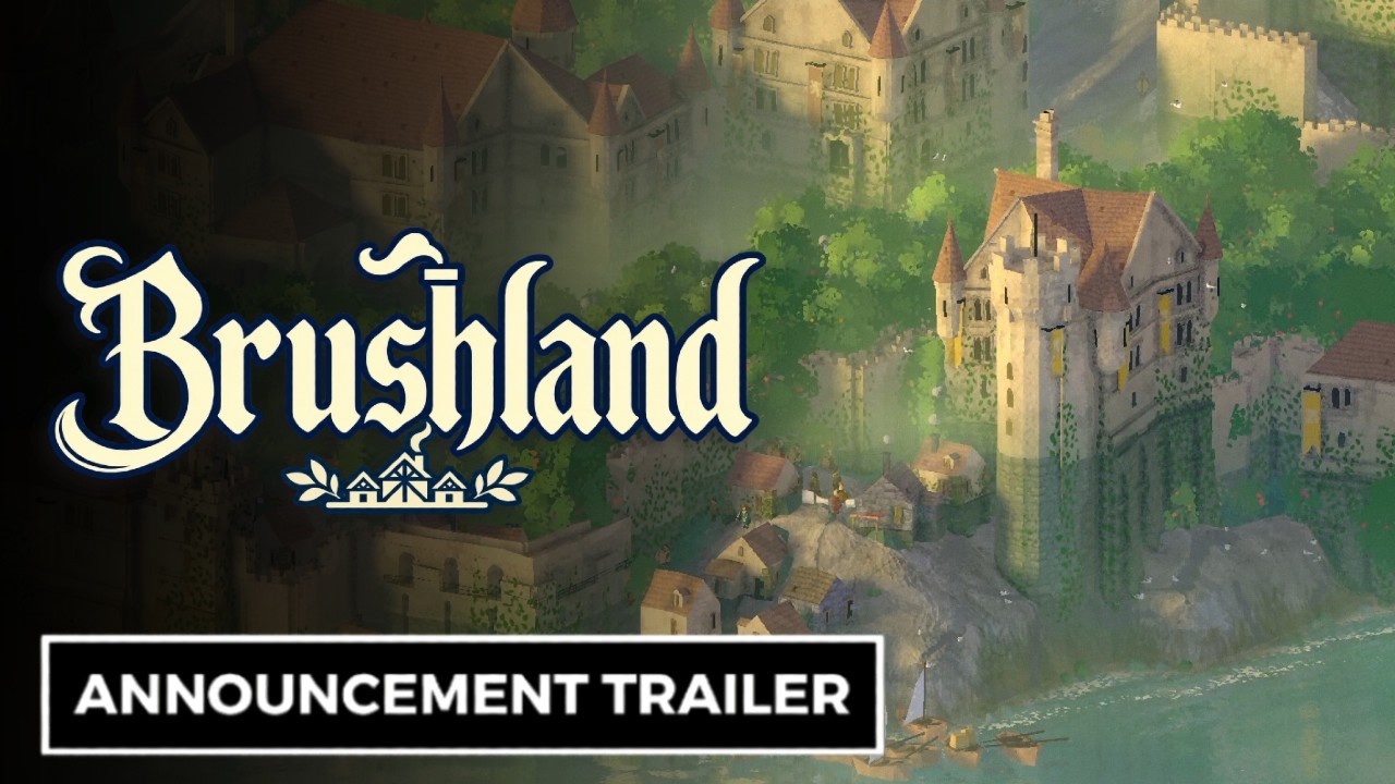 Brushland official trailer — paint the land kingdom builder